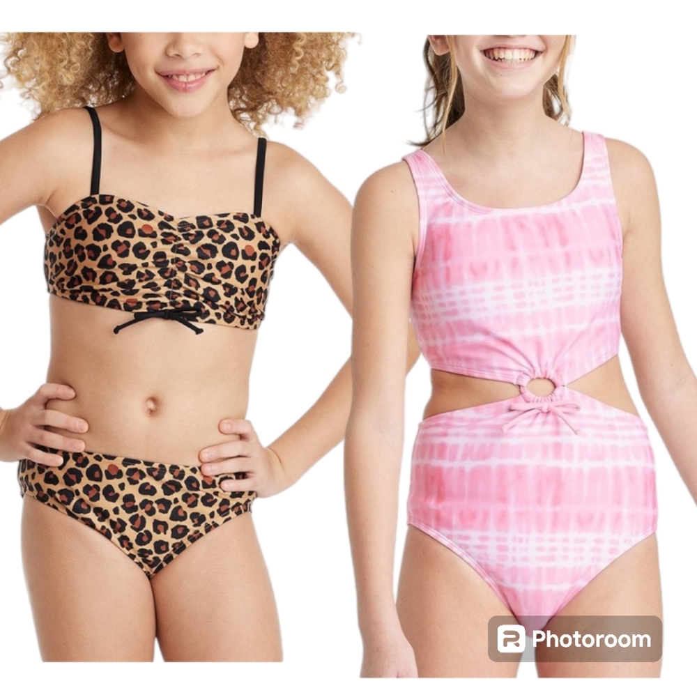 Art Class Girls' Two Swimsuits Sz XS
